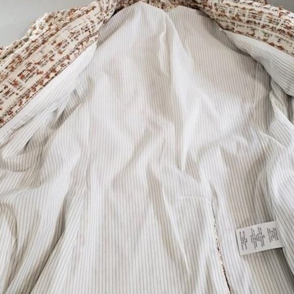 NWT Veronica Beard Tweed Women Blazer Women  Size 0 - Picture 12 of 13